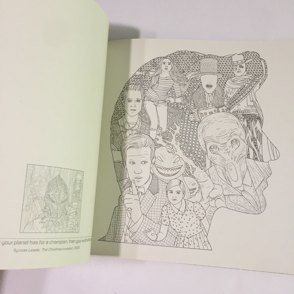 🆕 Doctor Who Coloring Book - Picture 6 of 10